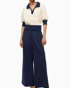 Altea Sweater Ivory/Navy