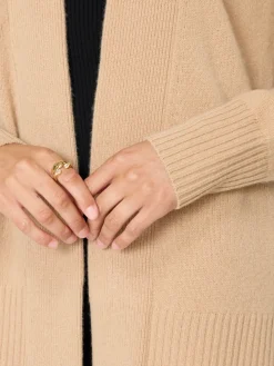 Amber Cardigan Pale Camel