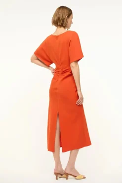 Amelie Midi Dress Cayenne
