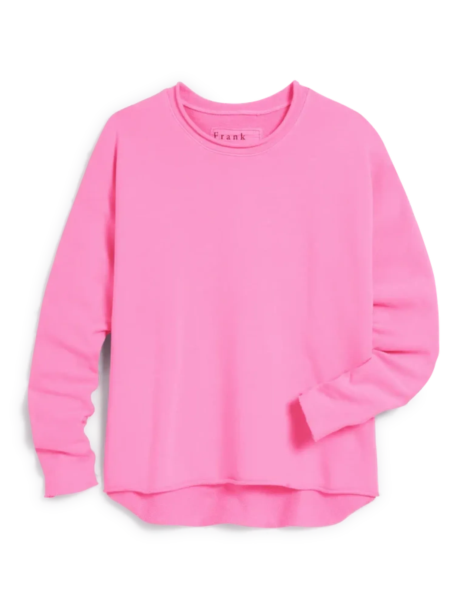 Anna Long Sleeve Fleece Capelet Pink lemonade