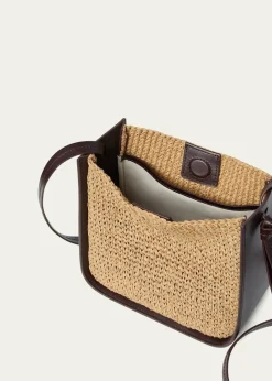 Avalon Turned Out Crossbody Bag w/ Knot Espresso
