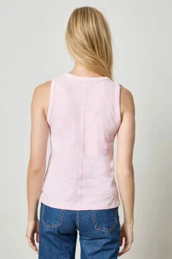 Back Seam Tank Peony