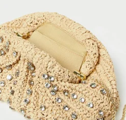 Bailey Dome Clutch Natural/Clear