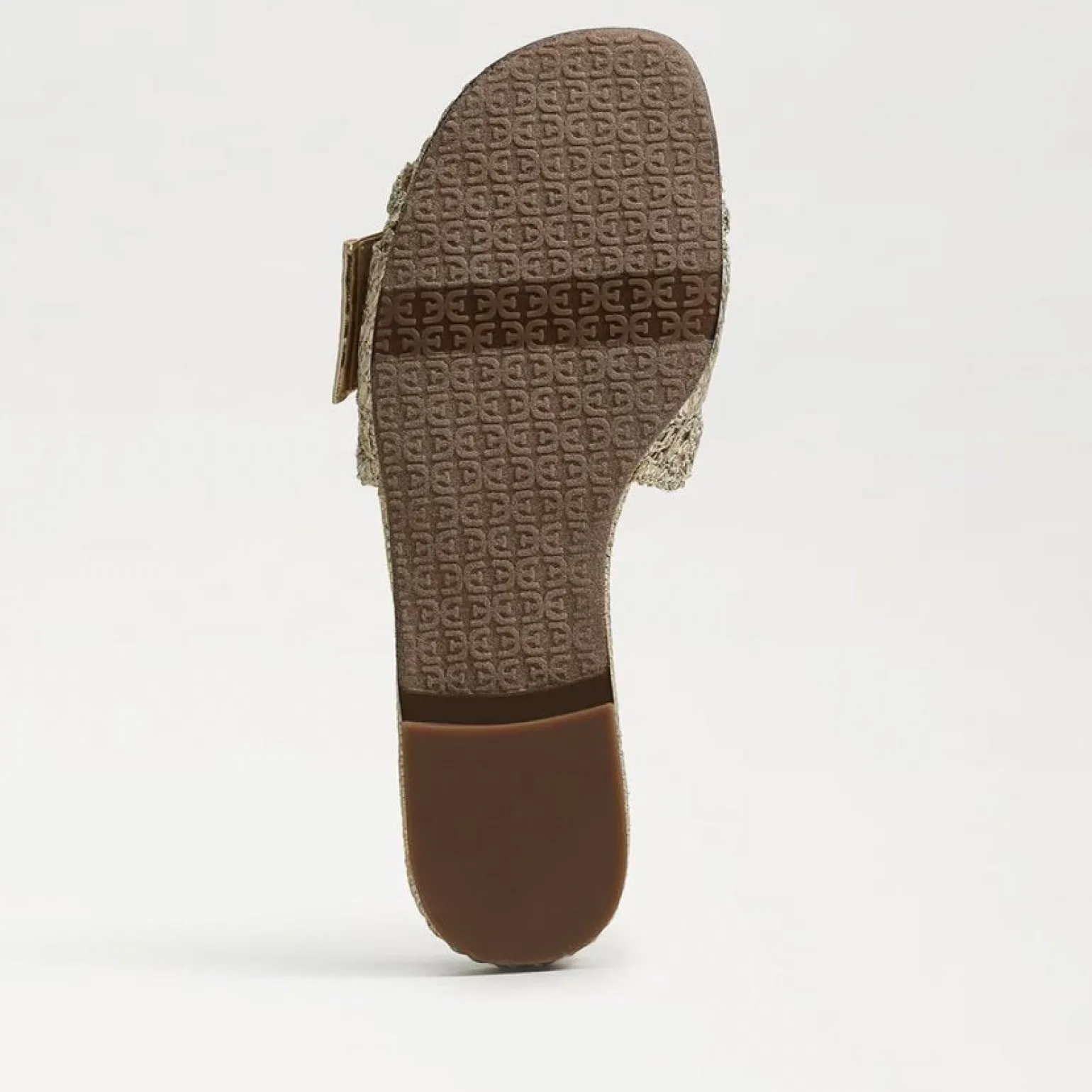 Bambi Slide Sandal Gold Raffia