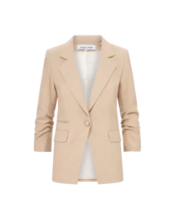 Battista Dickey Jacket Stone Khaki