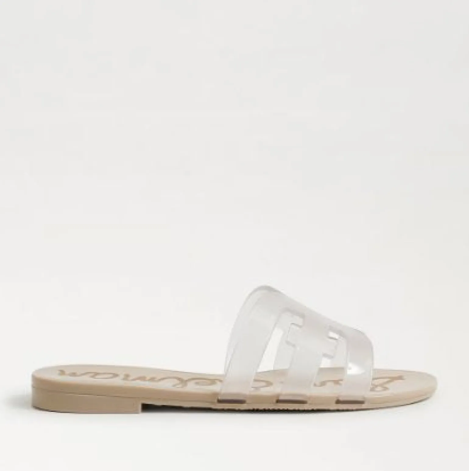 Bay Jelly Slide Sandal Clear/Sand