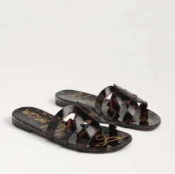 Bay Jelly Slide Sandal Tortoise