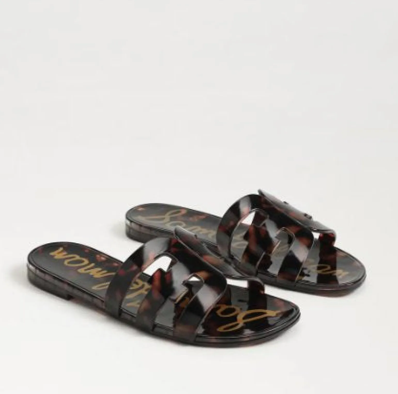 Bay Jelly Slide Sandal Tortoise