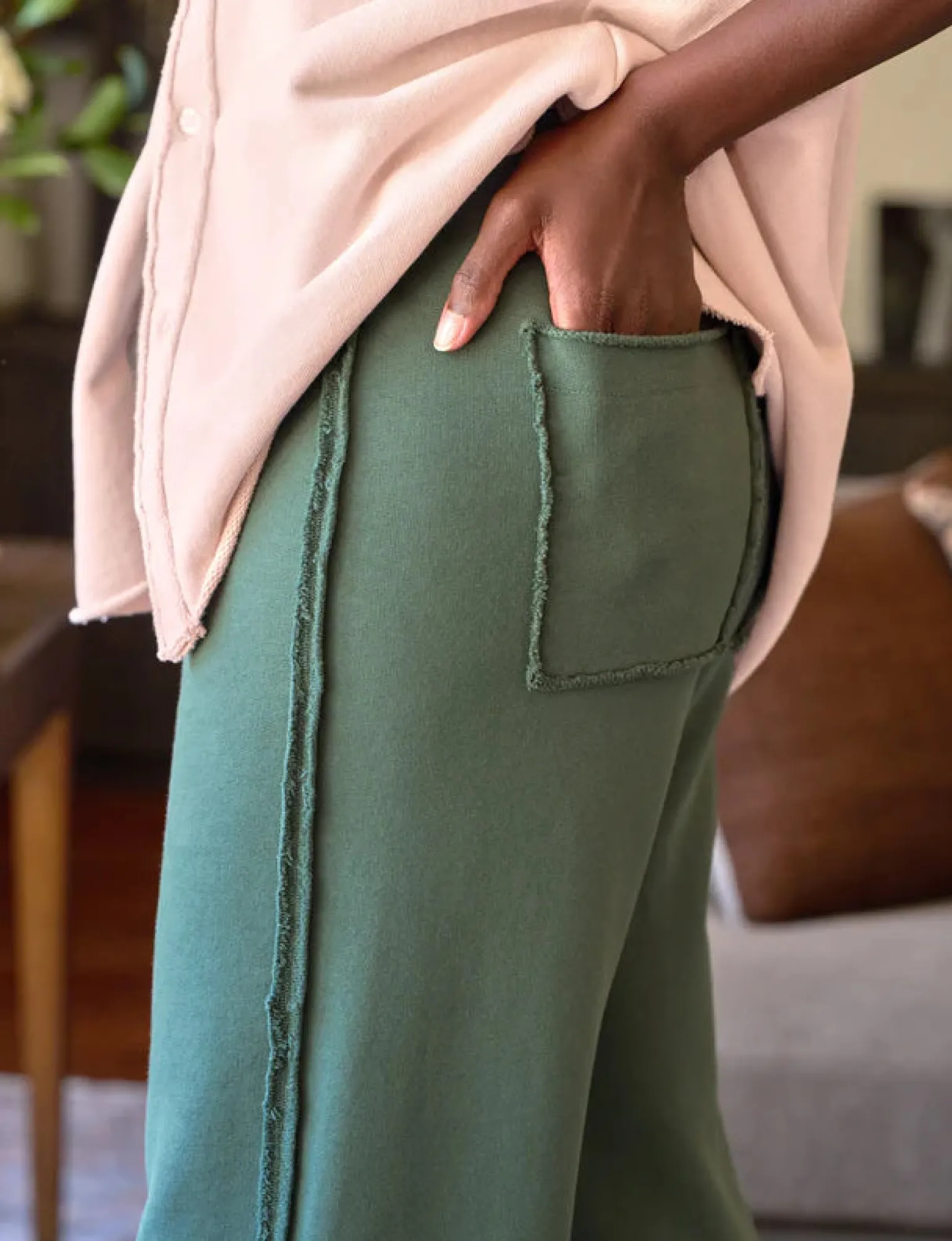 Bella Full Sweatpant Rosemary