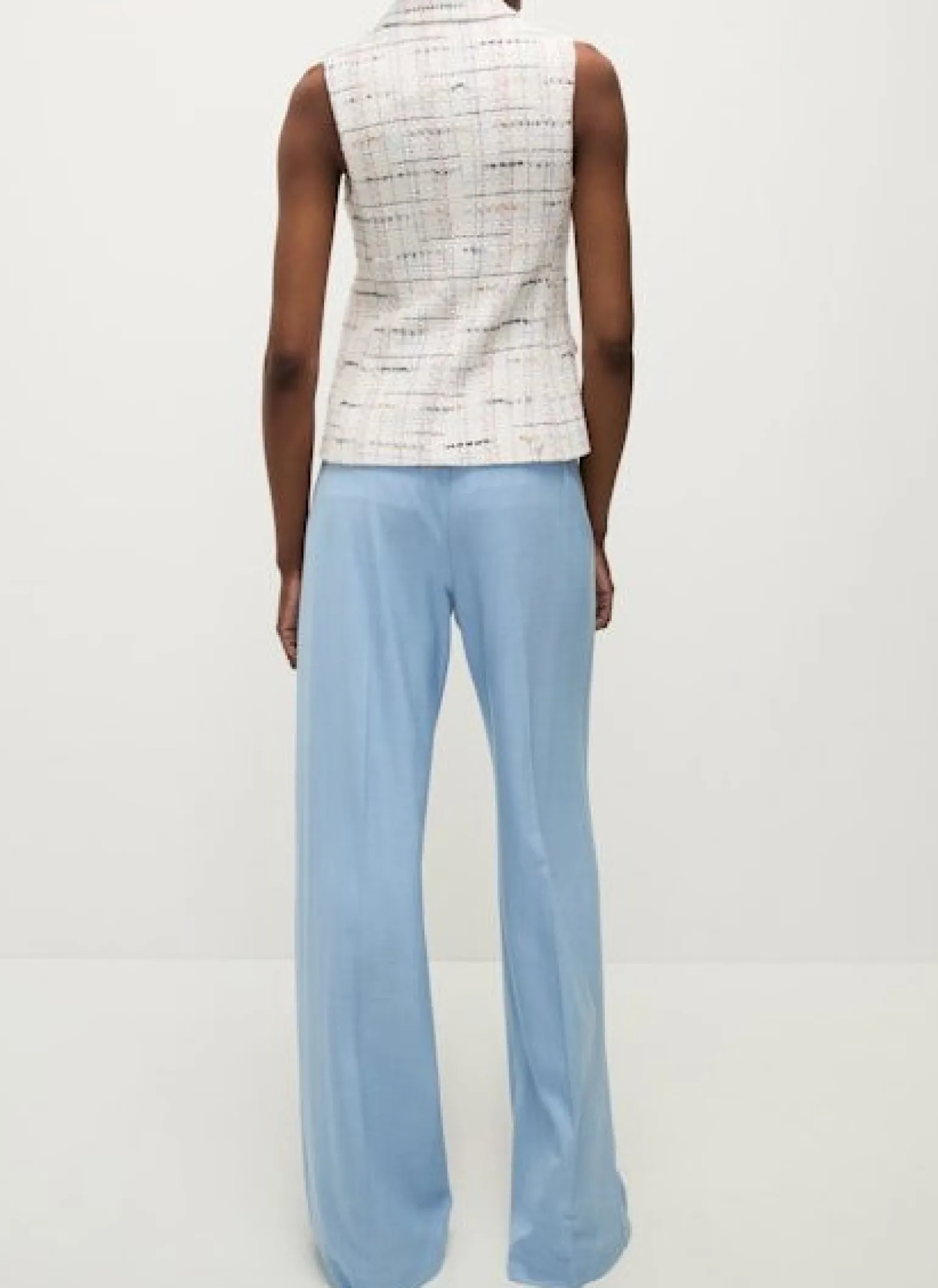 Benny Vest Off-White Multi