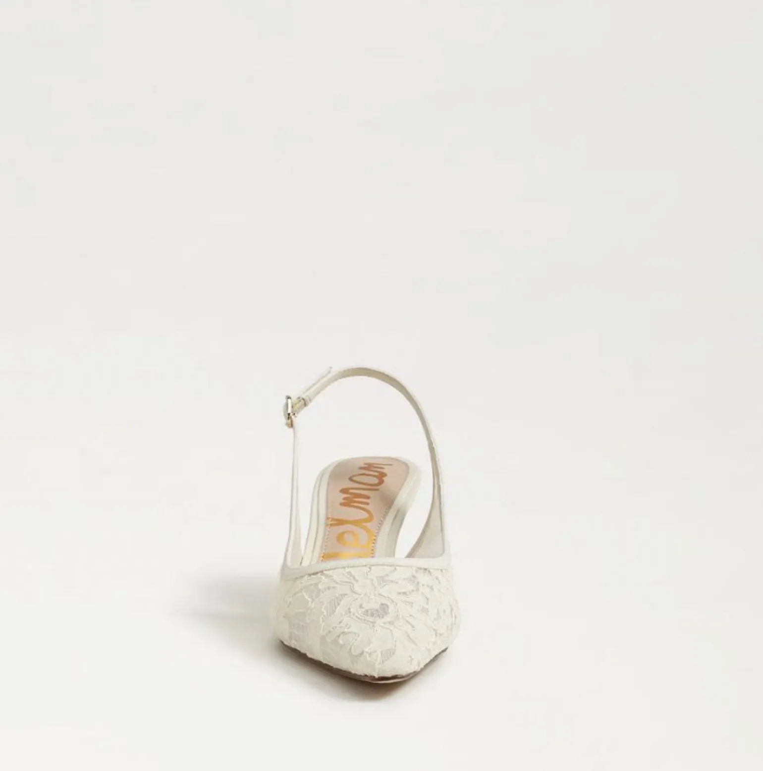 Bianka Slingback Pump Ivory Lace