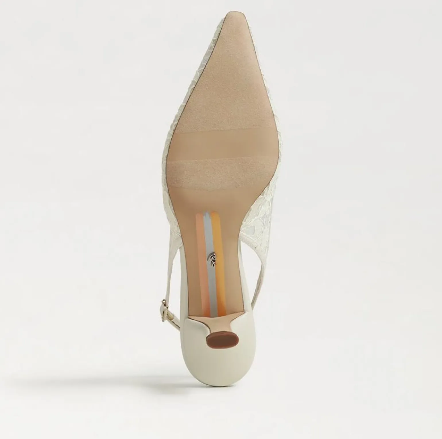 Bianka Slingback Pump Ivory Lace