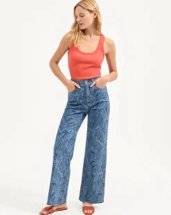 Birke Tank Persimmon