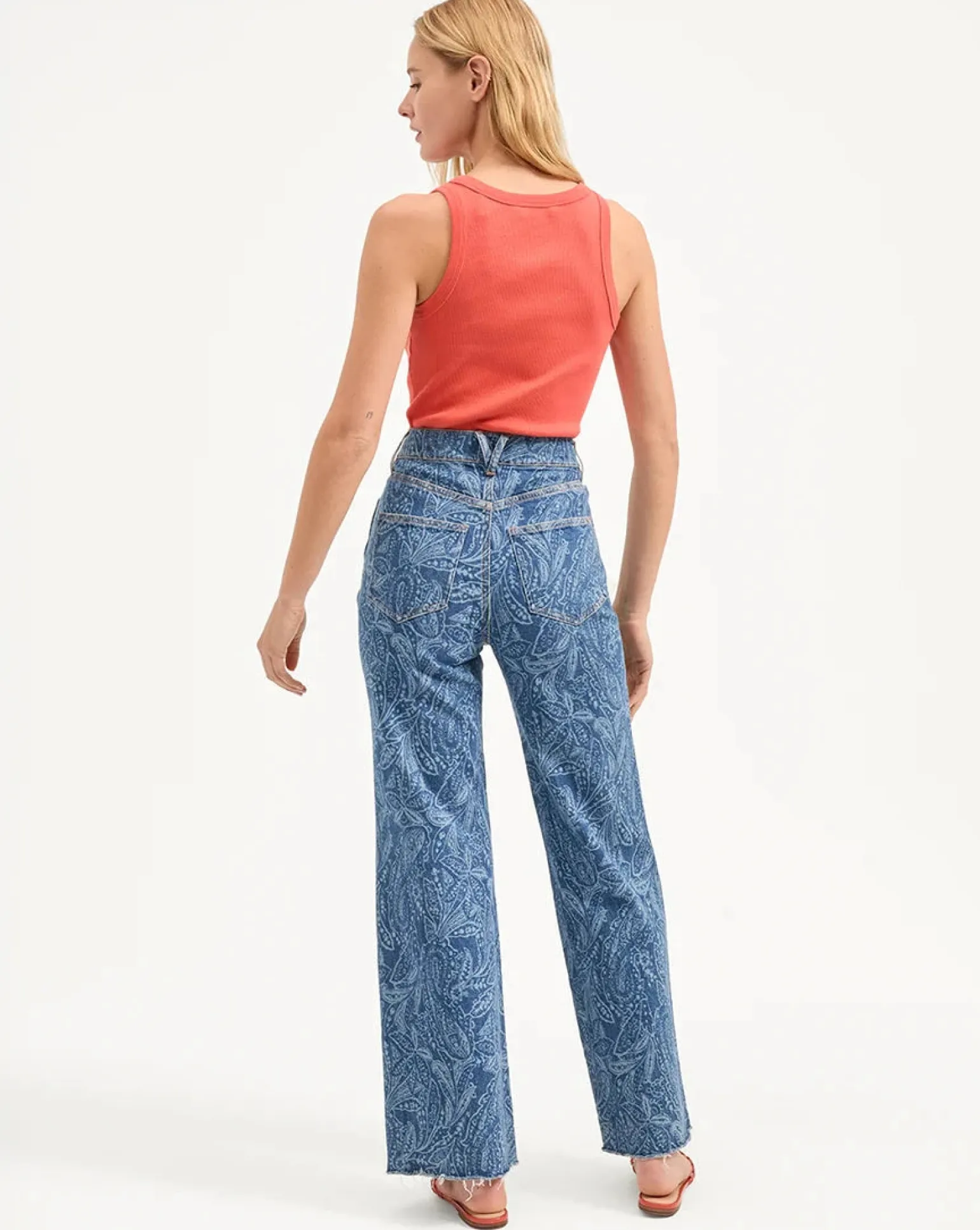 Birke Tank Persimmon