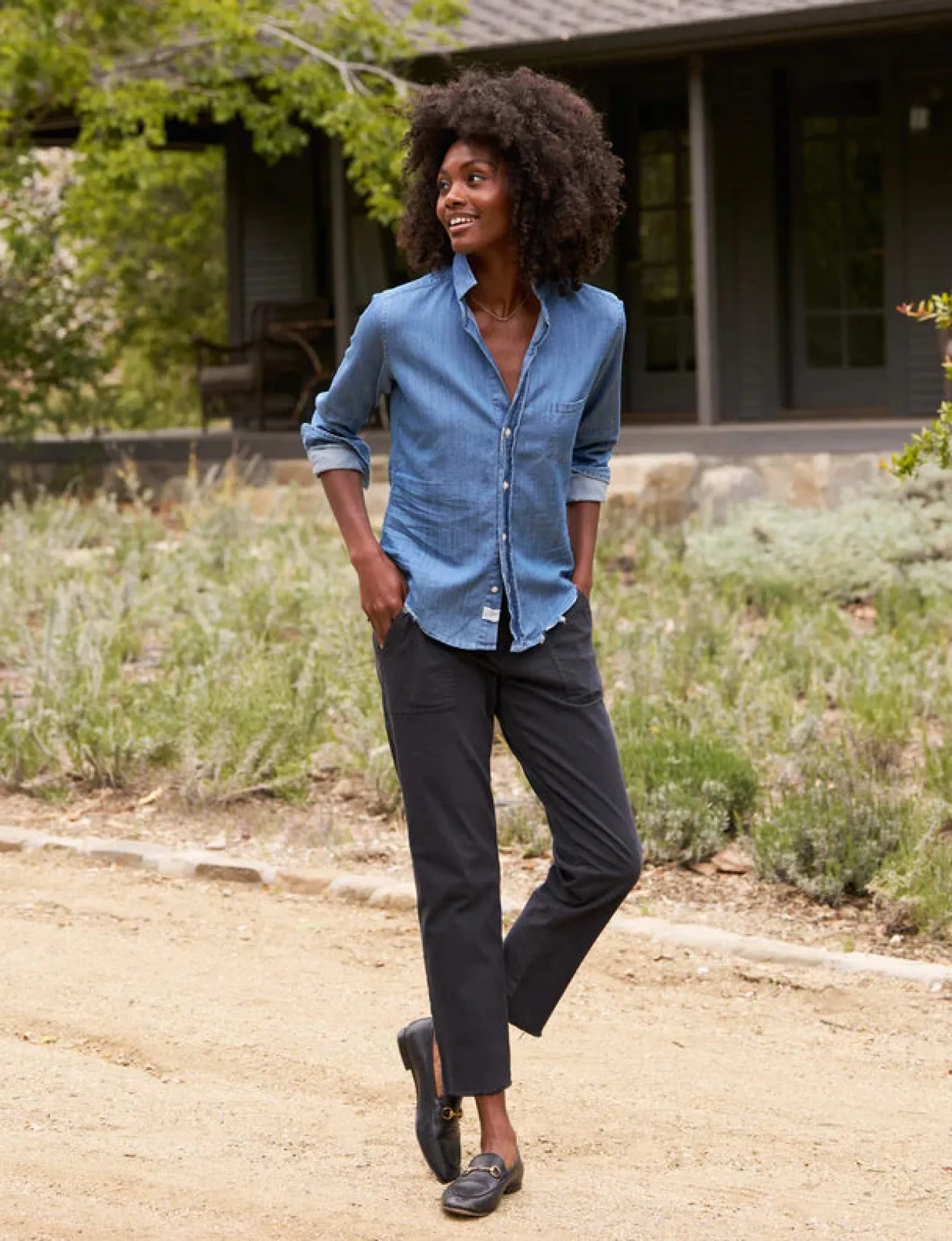 Blackrock Italian Utility Pant Washed Black