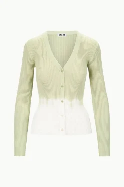 Cargo Sweater Pale Jade Tie Dye