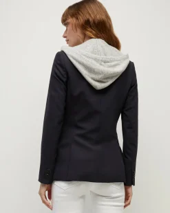 Cashmere Hoodie Dickey Grey