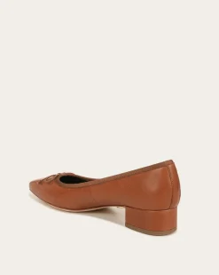Cecile Ballet Pump Caramel