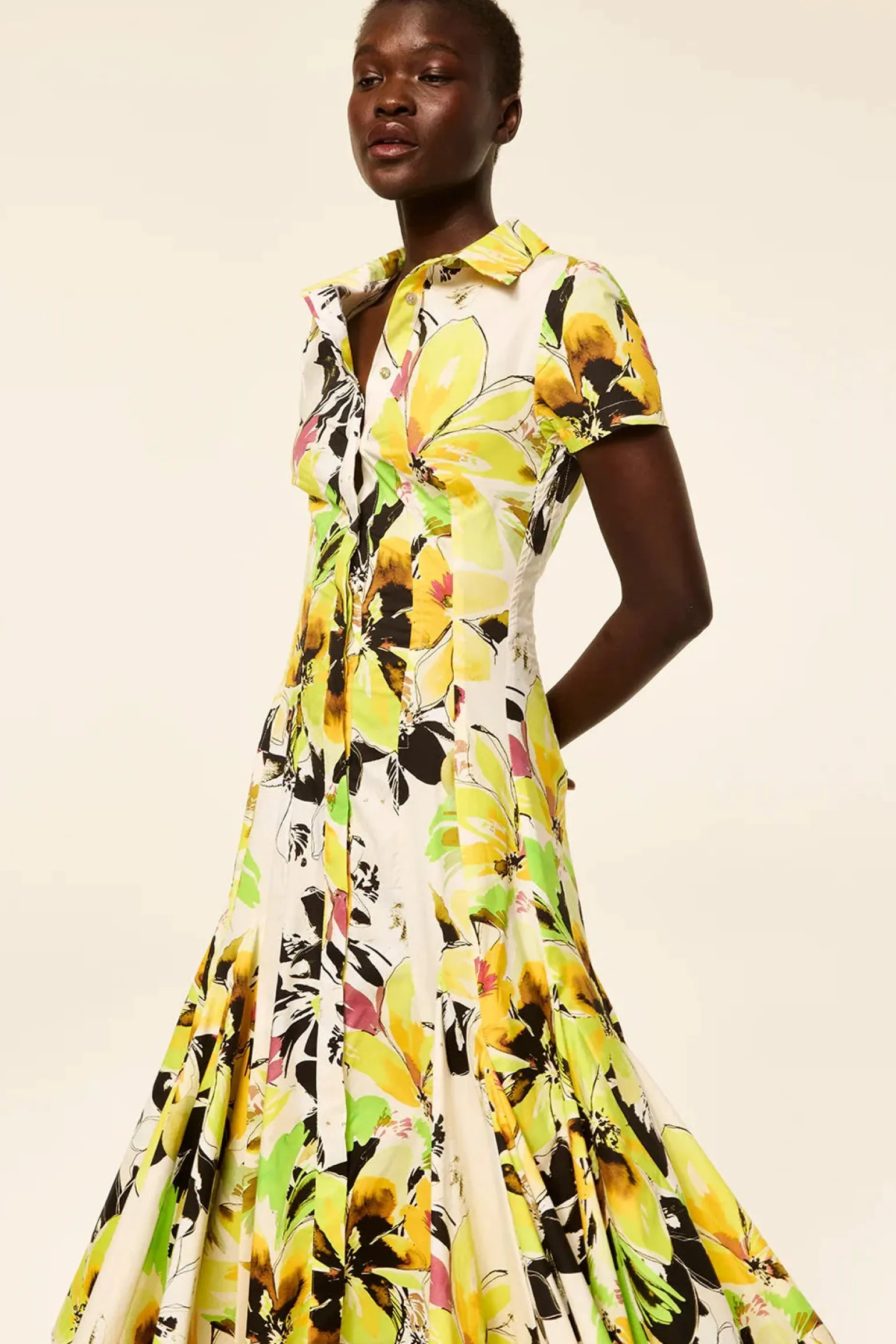 Charlene Dress Lucent Blooms