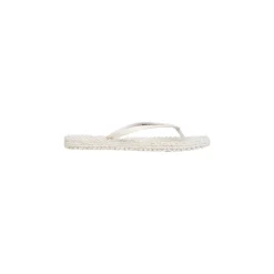 Cheerful Flip Flop Creme with Glitter