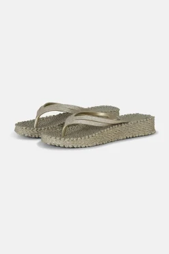 Cheerful Platform Flip Flop Platinum