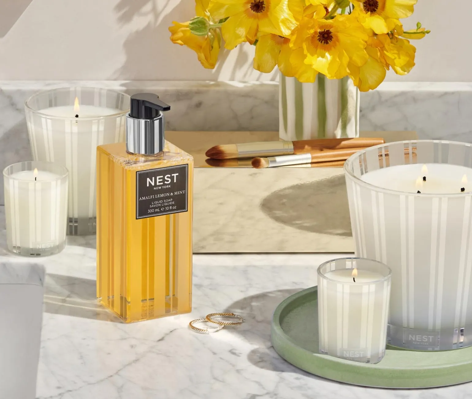 Classic Candle 8oz Amalfi Lemon & Mint