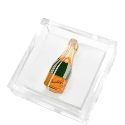 Cocktail Napkin Holder Bubbly