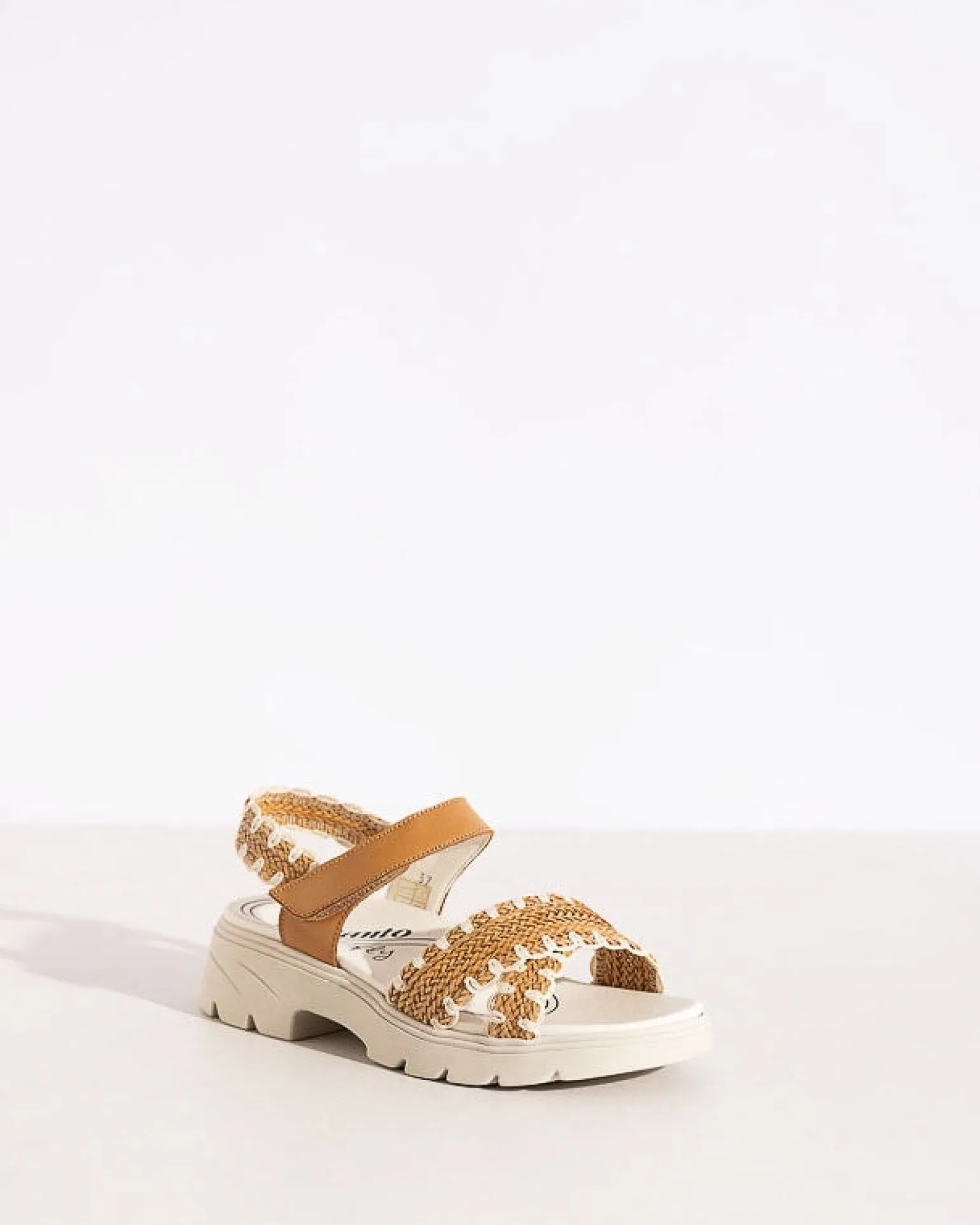 Crochet Tan Sandal