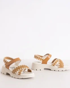 Crochet Tan Sandal