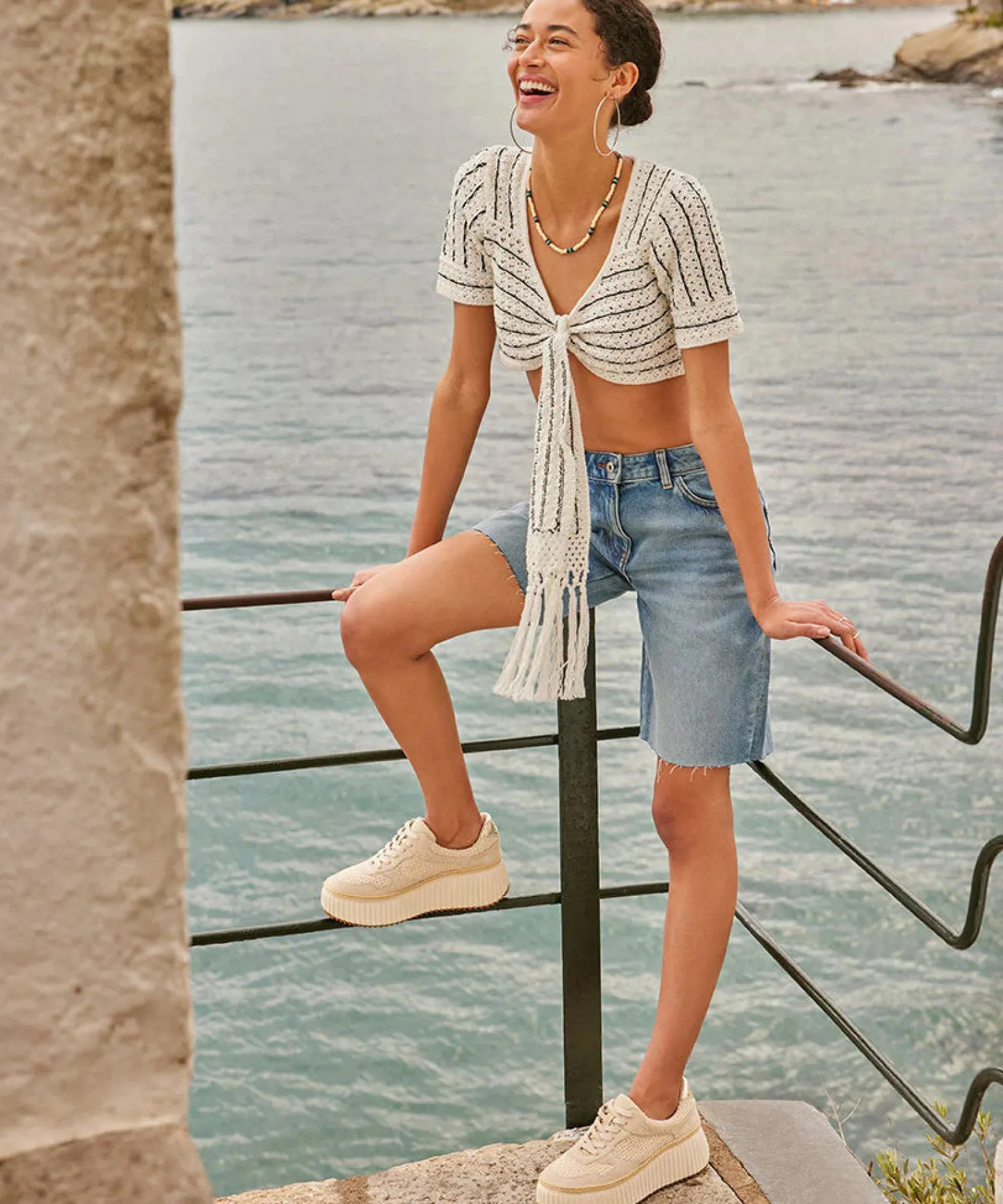Dandi Sneaker Sandstone Knit
