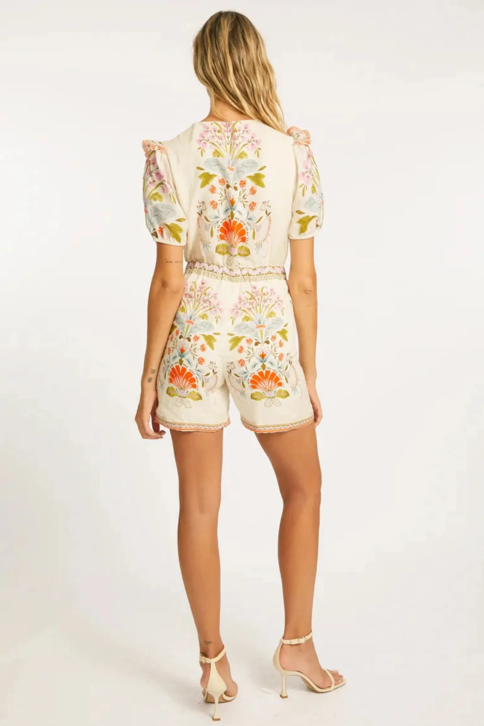 Dany Romper Vintage Floral