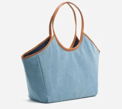 Denim Scoop Tote