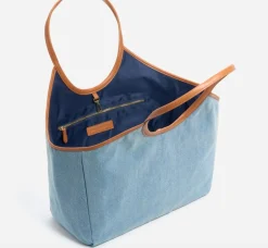 Denim Scoop Tote