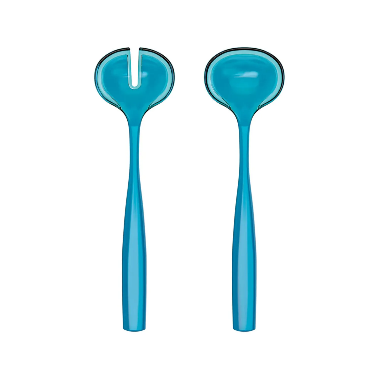 Dolcevita Salad Servers Turquoise