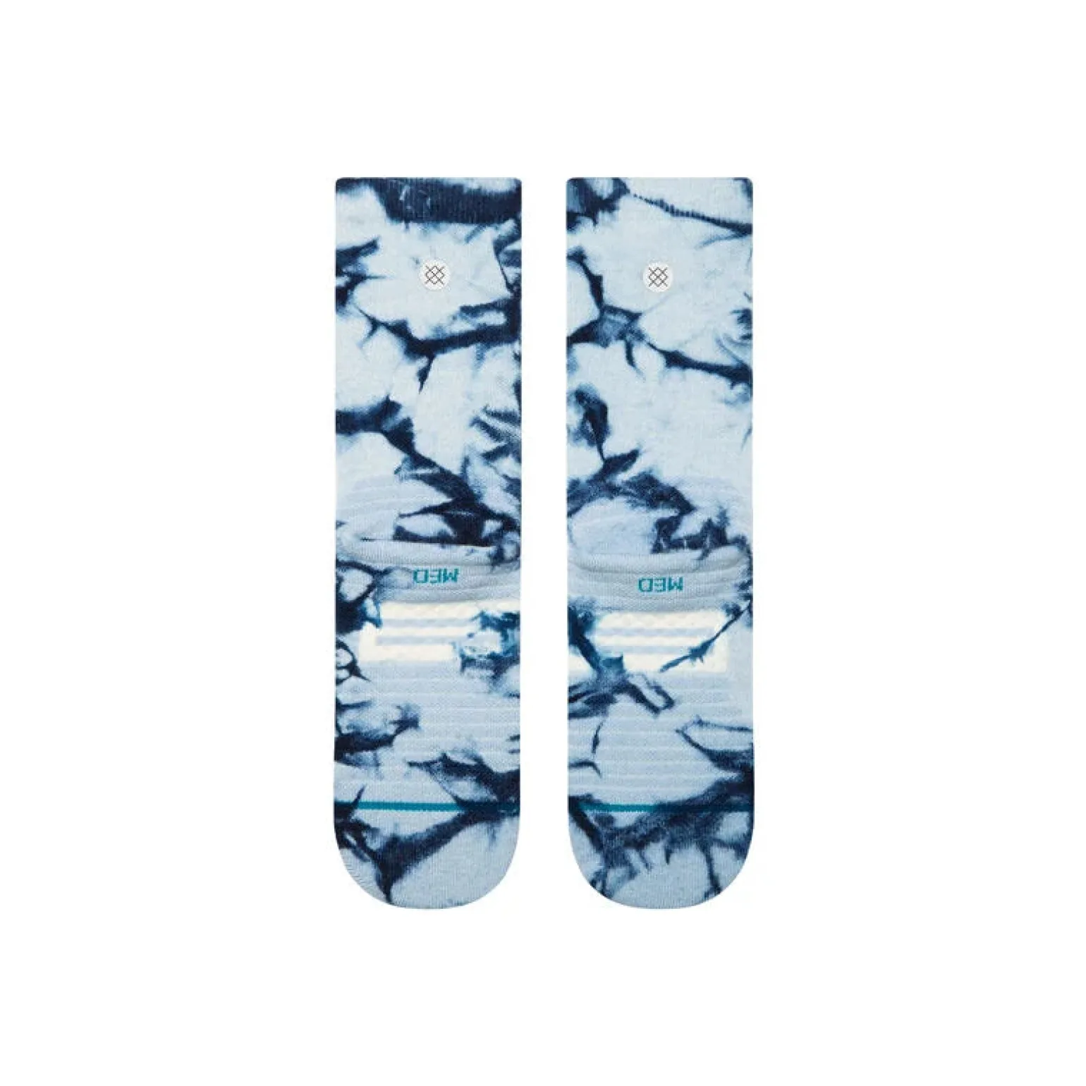 Dye Wool Mid Crew Ice Blue