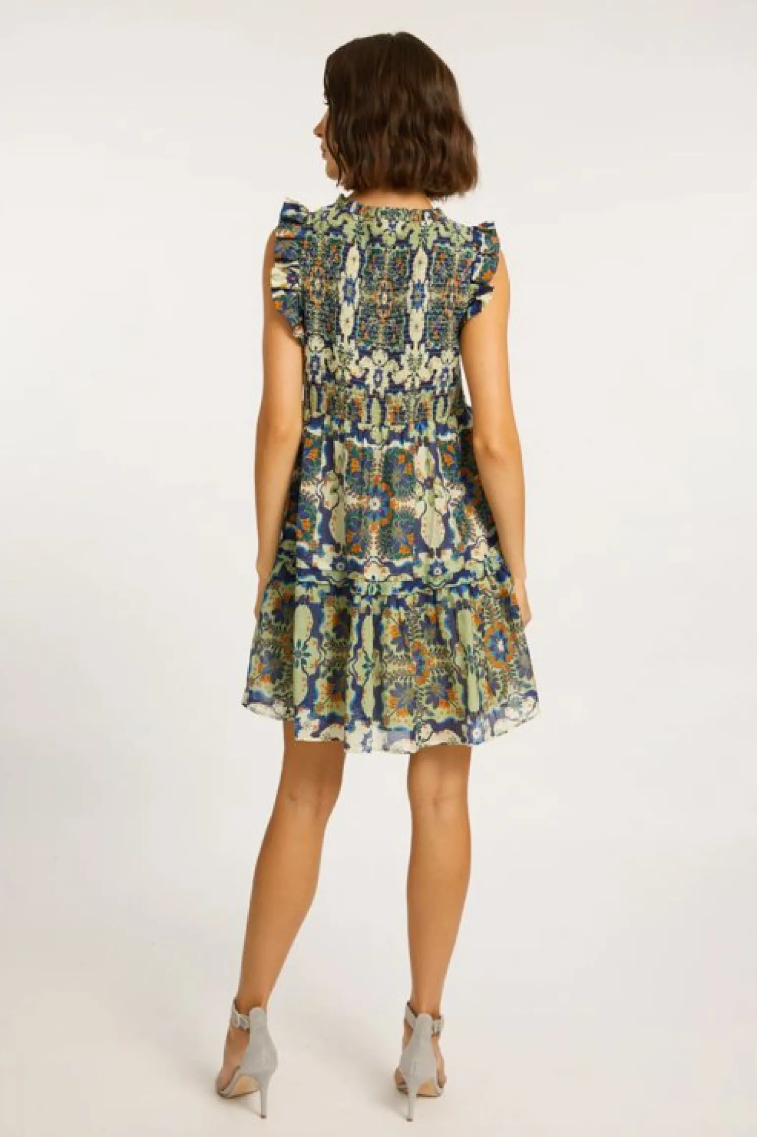 Emmeline Dress Wildcat Tapestry