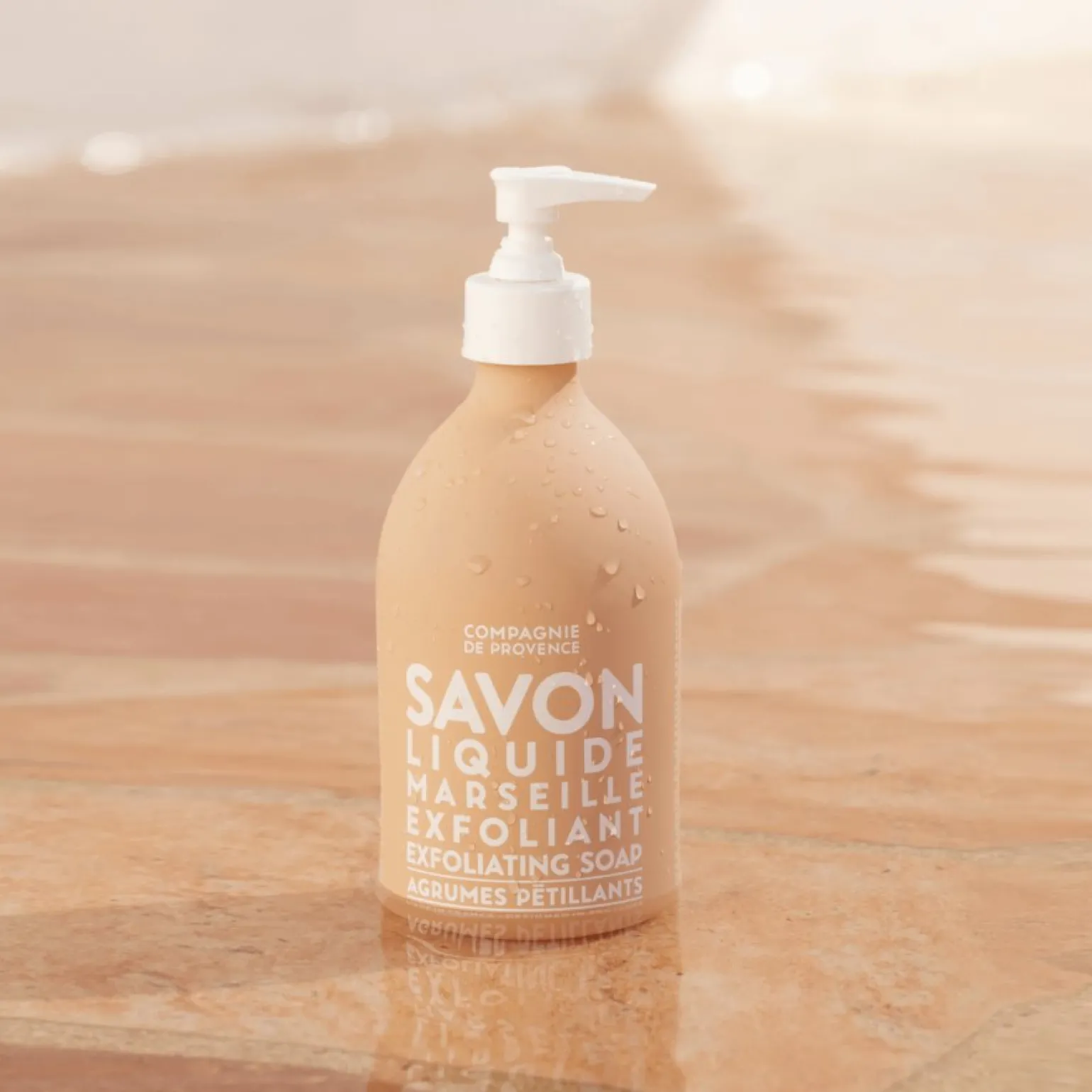 Exfoliating Liquid Soap Sparkling Citrus 16 fl oz Glass