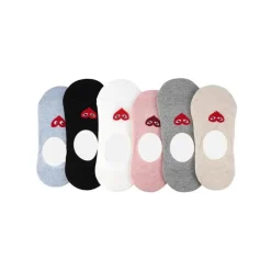 Eyes Heart You No Show Socks