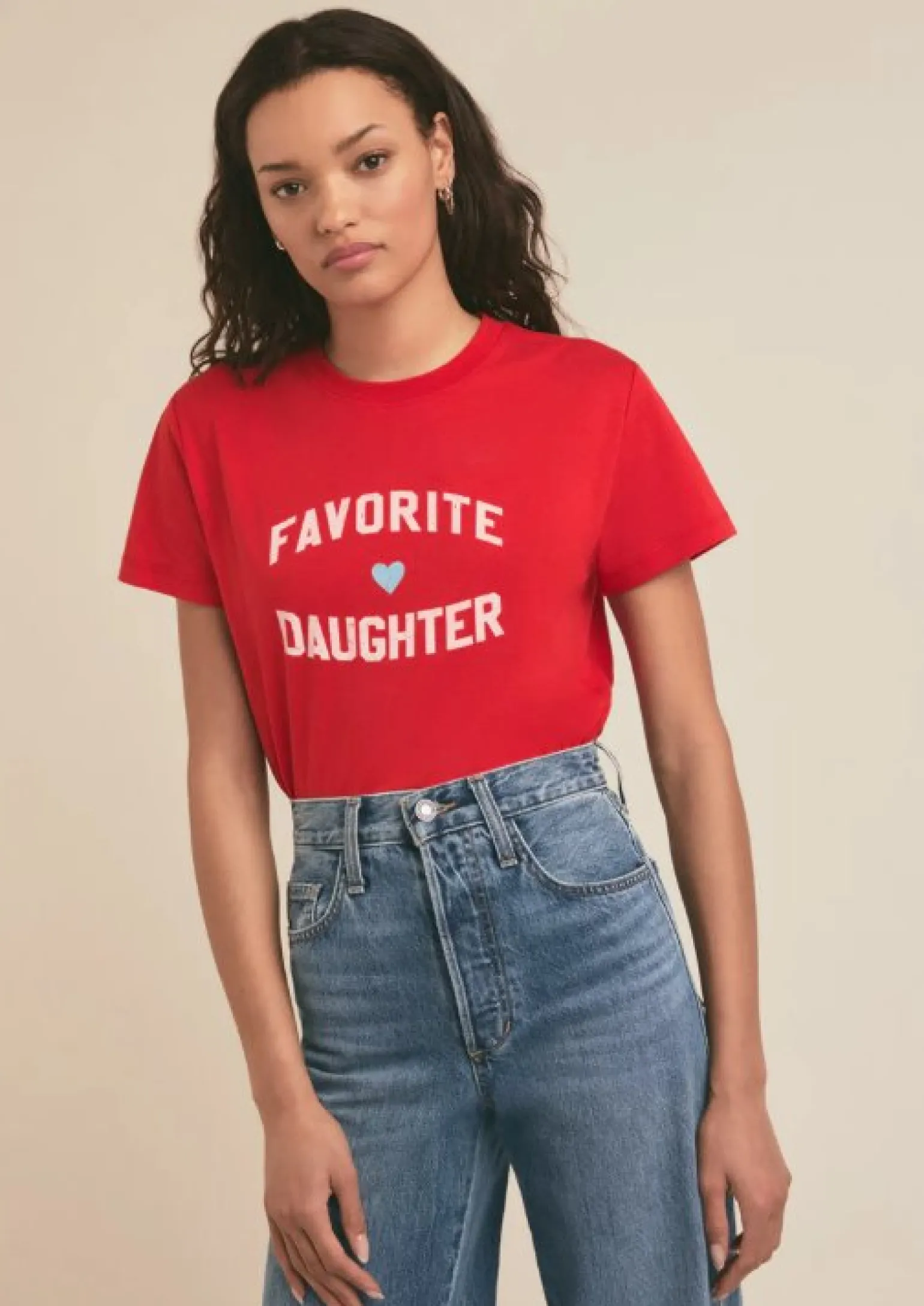 Favorite Daughter Tee Haute Rouge