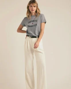 Favorite Daughter Tee Heather Grey