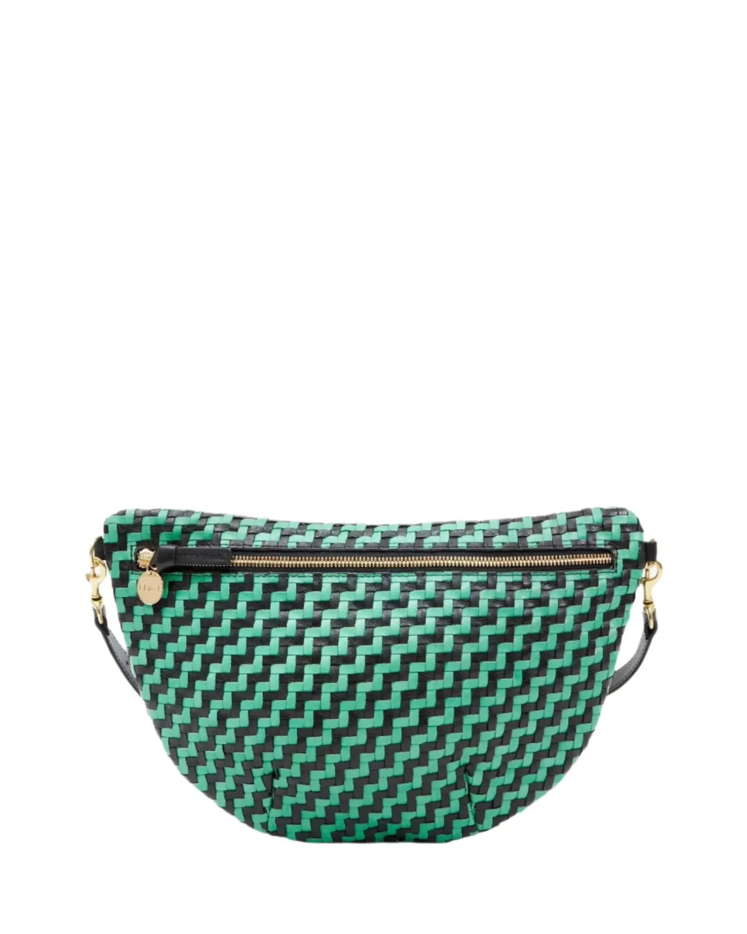 Grande Fanny Woven Zig Zag Mint Opal/Black