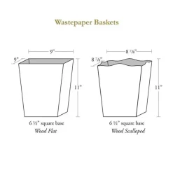 Green Crock Wastepaper Basket
