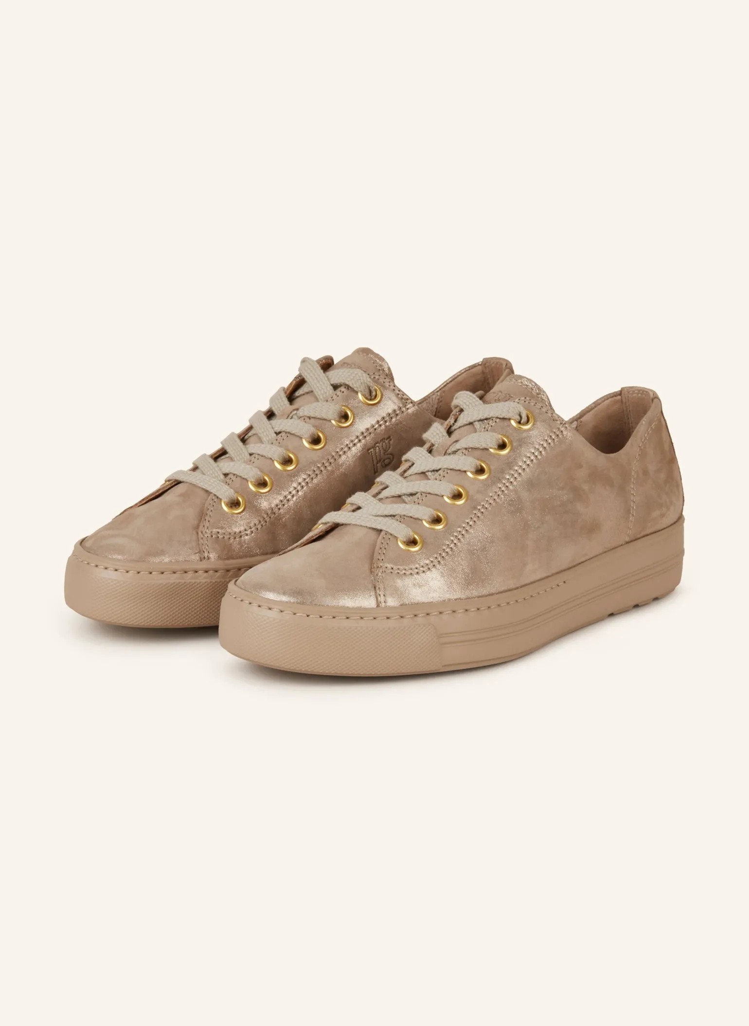 Hadley Sneaker Champagne Glossy Antic