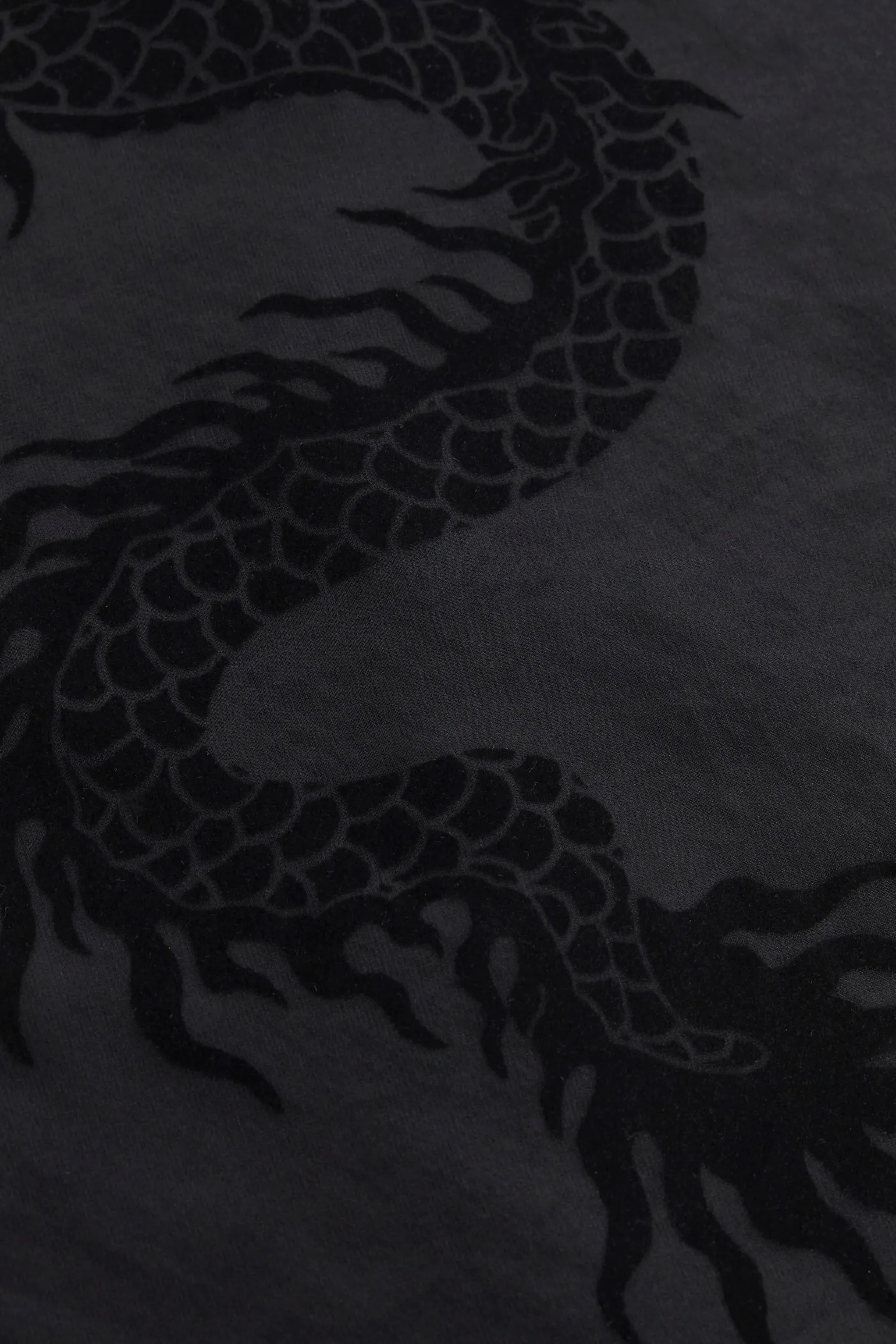 Hailie Silk Dragon Blouse Black