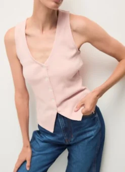 Hoorne Top Pink Clay