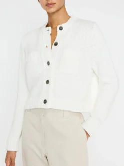 Iben Cardigan Salt White