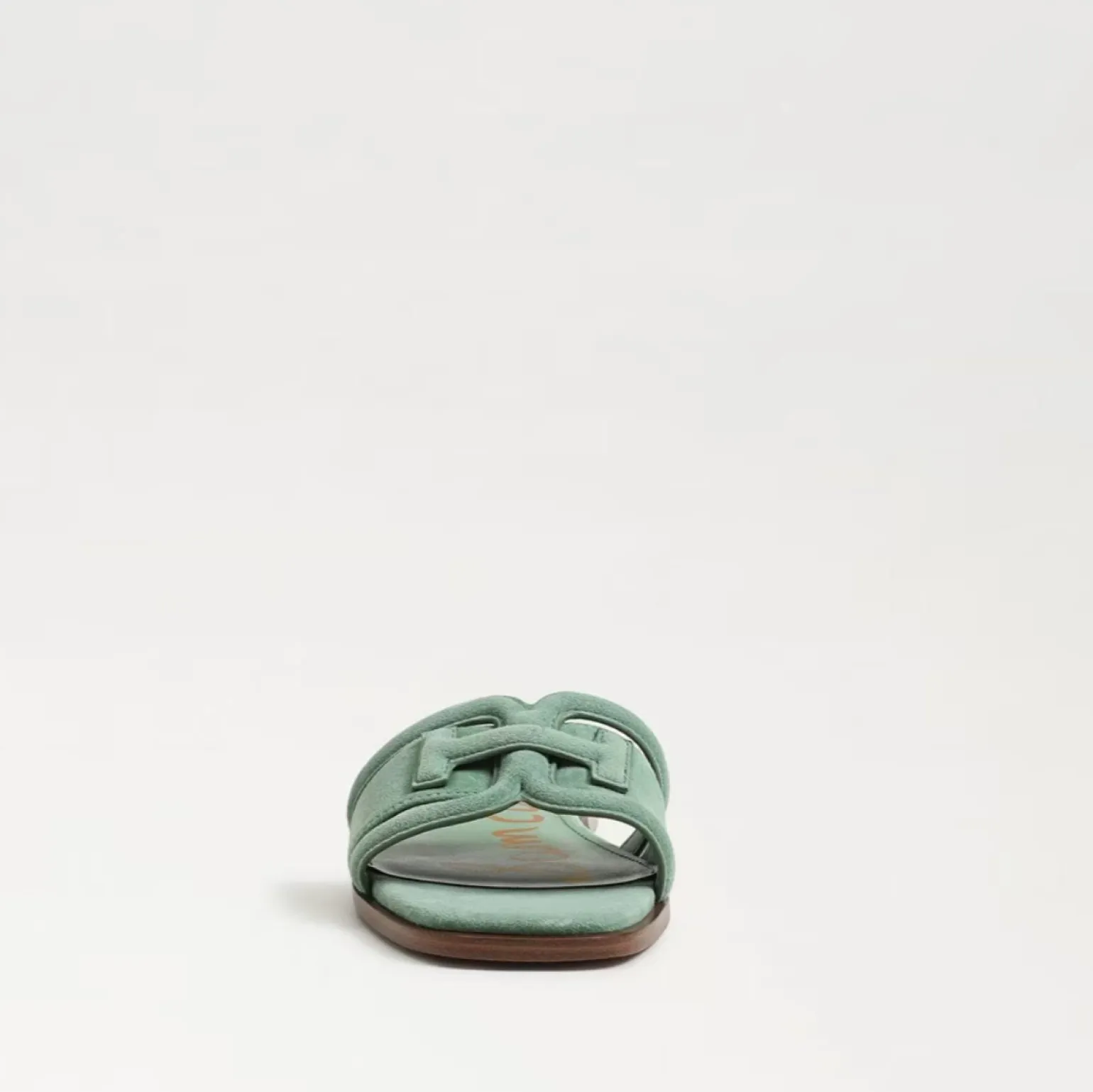 Irina Slide Sandal Green Suede