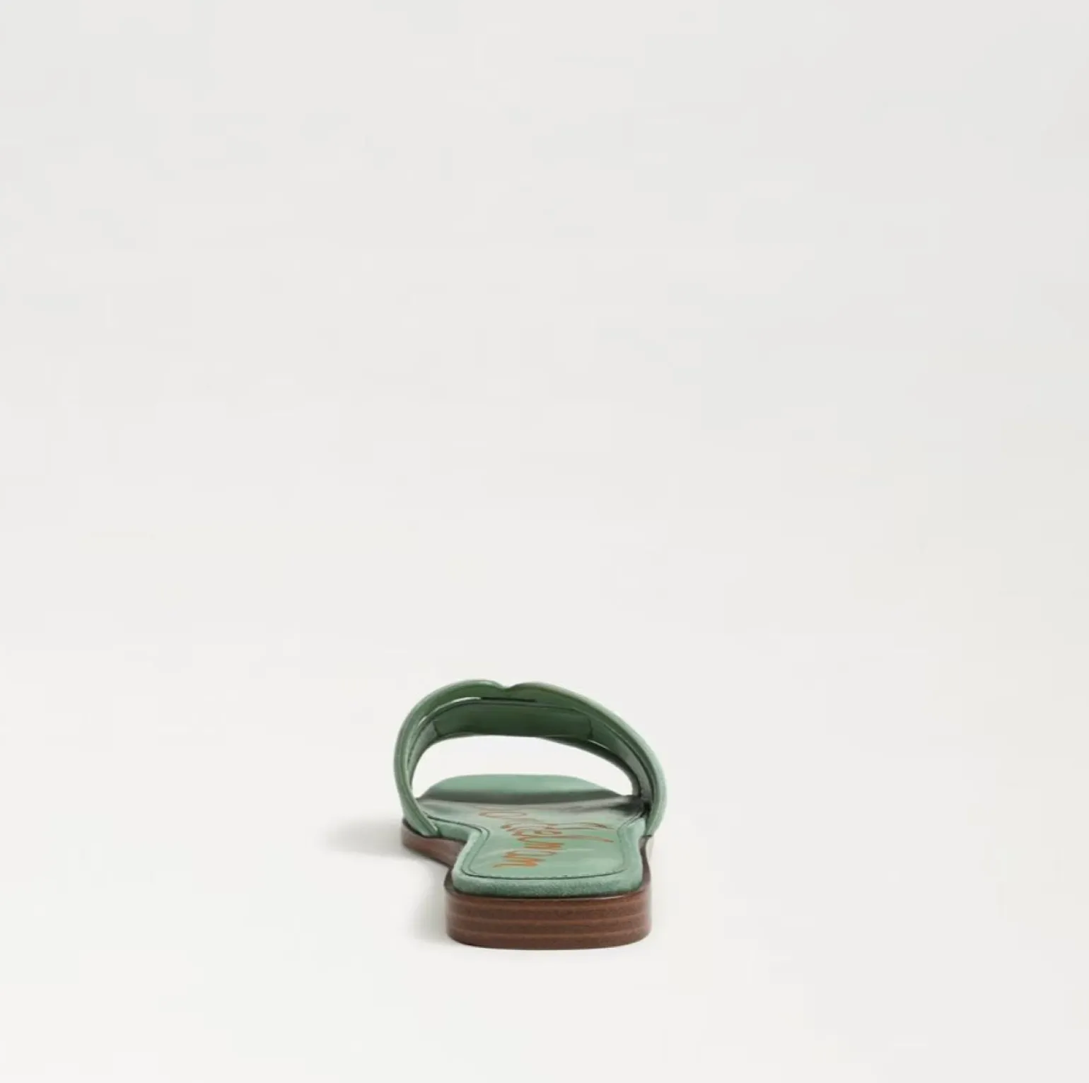 Irina Slide Sandal Green Suede