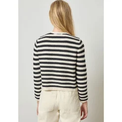 Jackie Cardigan Stripe