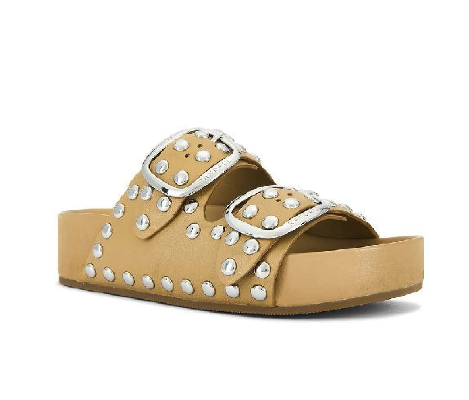 Jack Two Band Sandal Khaki/Silver